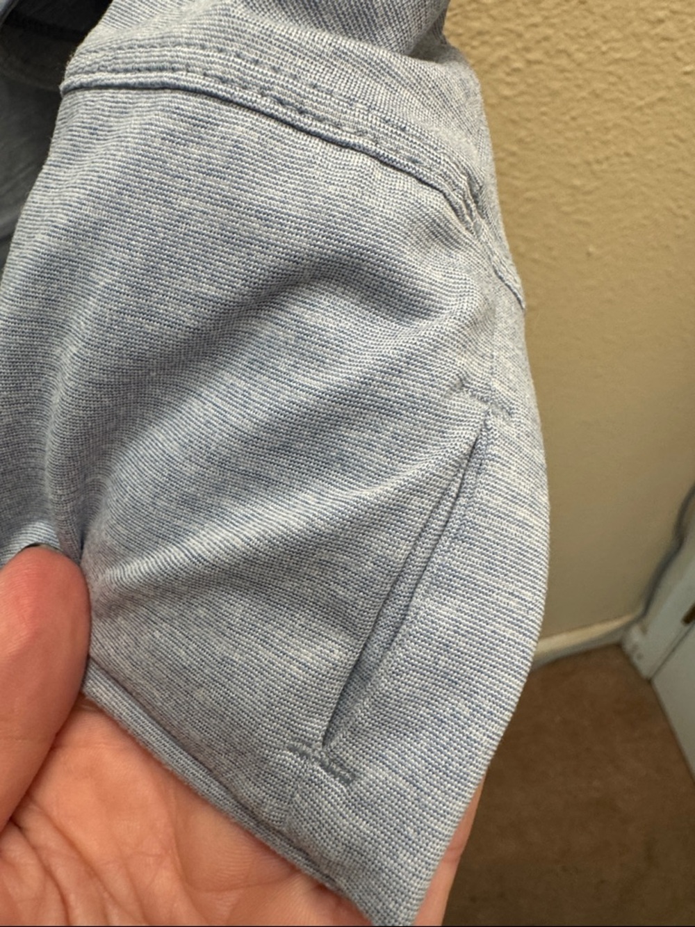 REI Women's Heather Light Blue Tee - XLarge - Picture 3 of 7